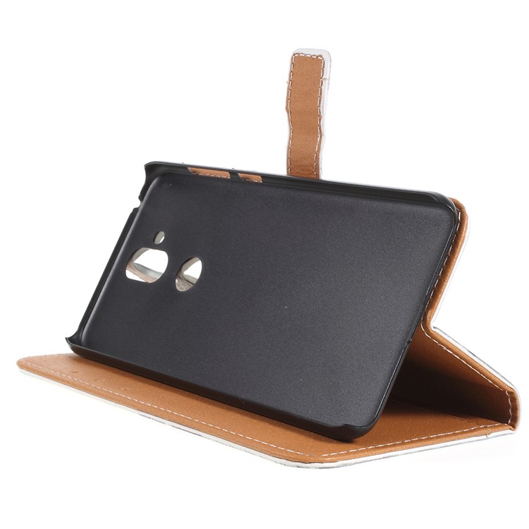 Pattern Printing Wallet Leather Flip Casing for Asus Zenfone 5 Lite ZC600KL - Seaside Trestle-4