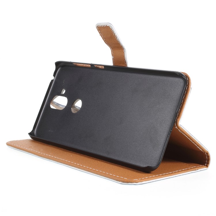 Patterned Leather Wallet Mobile Phone Cover for Asus Zenfone 5 Lite ZC600KL - Police Public Call Box-4