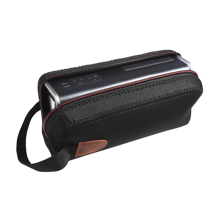 Neoprene Carrying Case Bag with Handle for iRoar Go Bluetooth Speaker-2