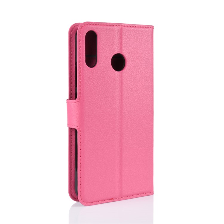 Litchi Texture PU Leather Protection Cell Phone Cover with Card Holder for Asus Zenfone 5 ZE620KL - Rose-6