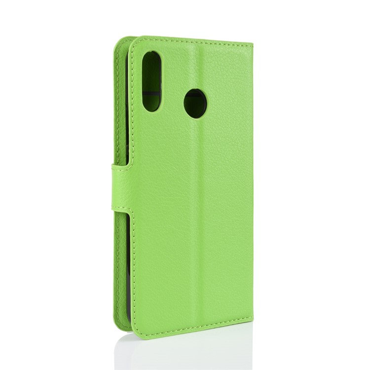 Litchi Grain Stand Wallet Leather Phone Cover for Asus Zenfone 5 ZE620KL - Green-6