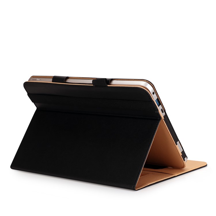 Folio PU Leather Stand Card Slots Case for ASUS TransBook Mini T103HAF and Keyboard - Black-9
