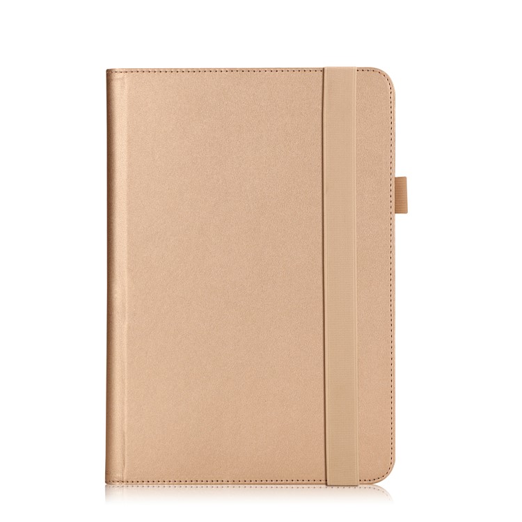 Folio PU Leather Stand Card Slots Protective Cover for ASUS TransBook Mini T103HAF and Keyboard - Gold-8