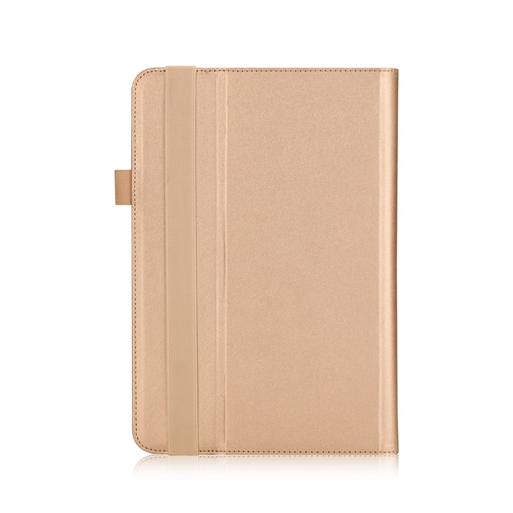 Folio PU Leather Stand Card Slots Protective Cover for ASUS TransBook Mini T103HAF and Keyboard - Gold-9