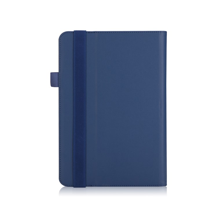 PU Leather Stand Card Slots Folio Casing for ASUS TransBook Mini T103HAF and Keyboard - Dark Blue-6
