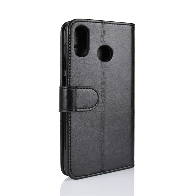 Crazy Horse Texture Wallet Stand Leather Case for Asus Zenfone Max (M1) ZB555KL - Black-7