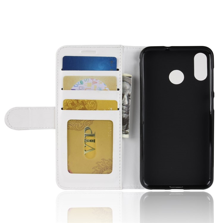 Crazy Horse Texture Wallet Stand Leather Cover for Asus Zenfone Max (M1) ZB555KL - White-4