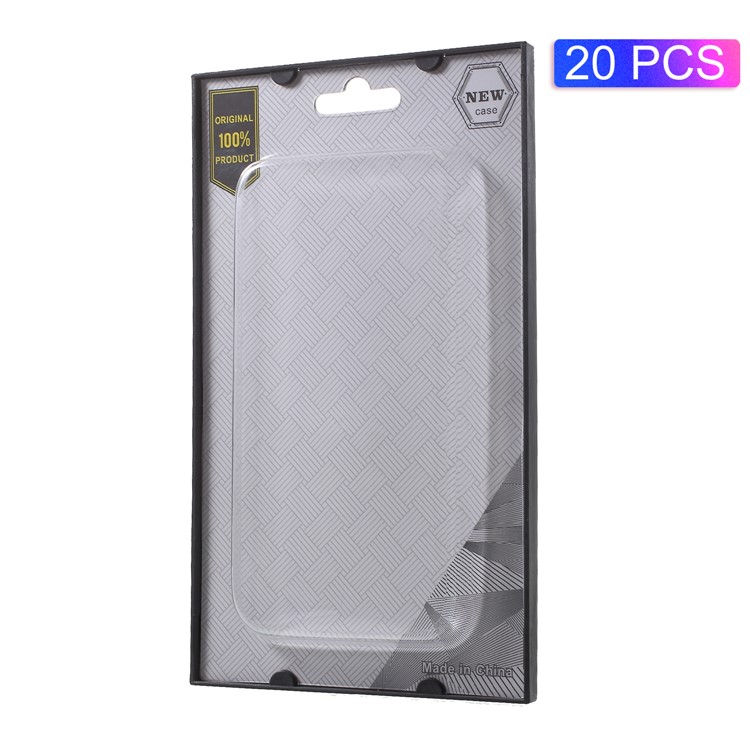 20Pcs/Set Patterned Retail Packaging Box for iPhone 8/7/6s/6 Cases - Black-1