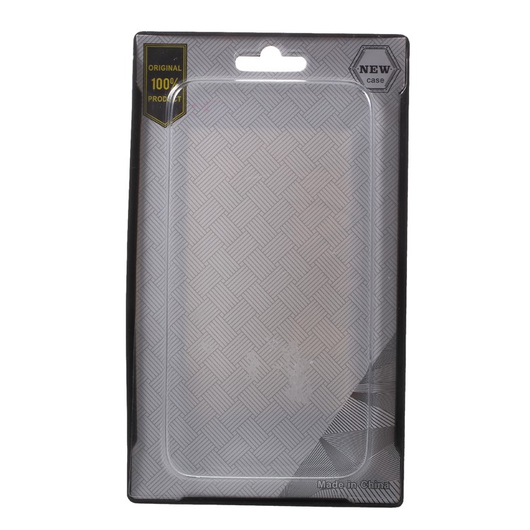 20Pcs/Lot Woven Texture Paper + Plastic Retail Packing Box for iPhone 8 Plus/7 Plus Cases, Size: 160 x 81 x 10mm - Black-2