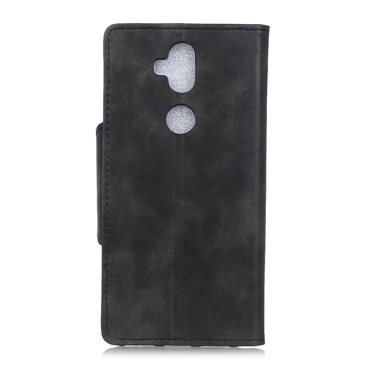 Wallet Leather Stand Cover for Asus Zenfone 5 Lite ZC600KL - Black-6