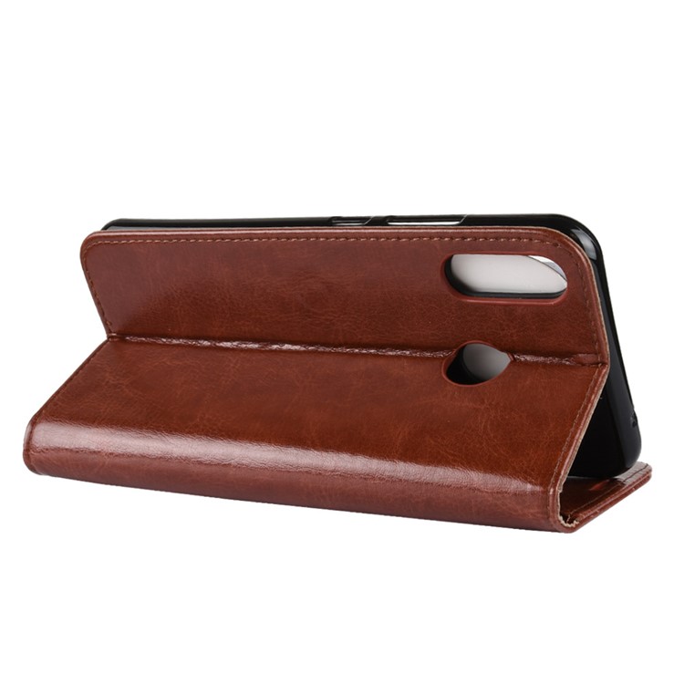 Crazy Horse Texture Wallet Stand Leather Case Accessory for Asus Zenfone 5 ZE620KL - Brown-5