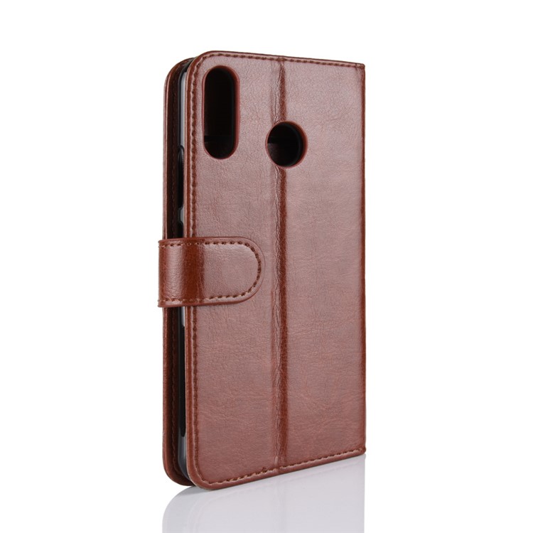 Crazy Horse Texture Wallet Stand Leather Case Accessory for Asus Zenfone 5 ZE620KL - Brown-6