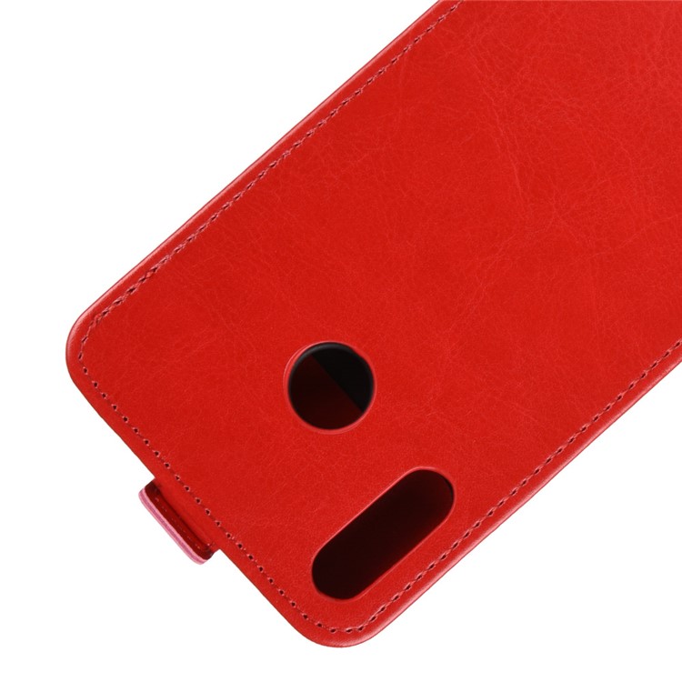 Crazy Horse Vertical PU Leather Card Holder Case for Asus Zenfone 5 ZE620KL - Red-3