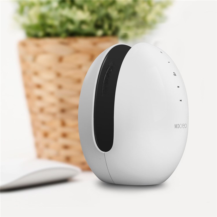 MOCREO MOSOUND Echoes 5W Portable Wireless Bluetooth Speaker w/ Touch Switch, Built-in Mic - White-10