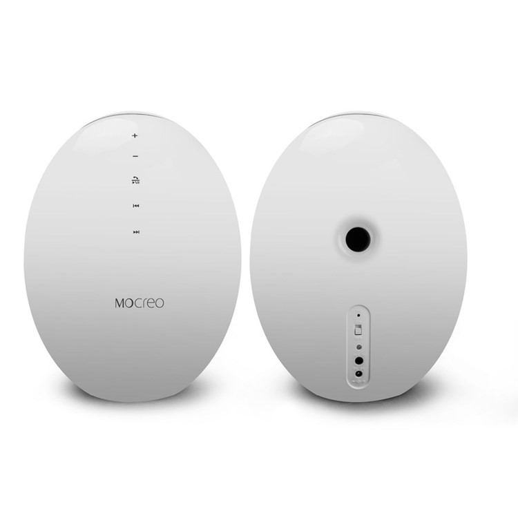 MOCREO MOSOUND Echoes 5W Portable Wireless Bluetooth Speaker w/ Touch Switch, Built-in Mic - White-2