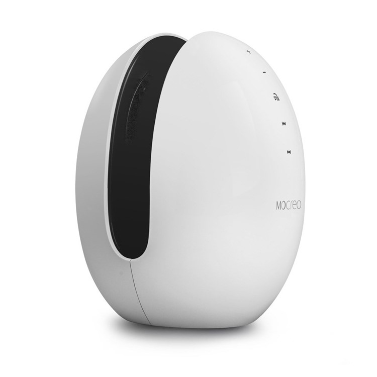 MOCREO MOSOUND Echoes 5W Portable Wireless Bluetooth Speaker w/ Touch Switch, Built-in Mic - White-3
