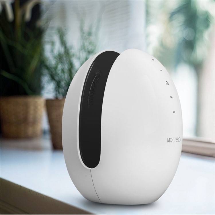 MOCREO MOSOUND Echoes 5W Portable Wireless Bluetooth Speaker w/ Touch Switch, Built-in Mic - White-9