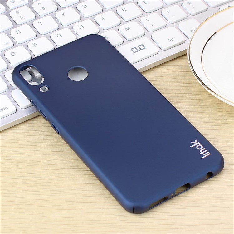 IMAK Jazz Skin Feel PC Case + Screen Protector Film for Asus Zenfone 5Z ZS620KL/5 ZE620KL - Blue-2