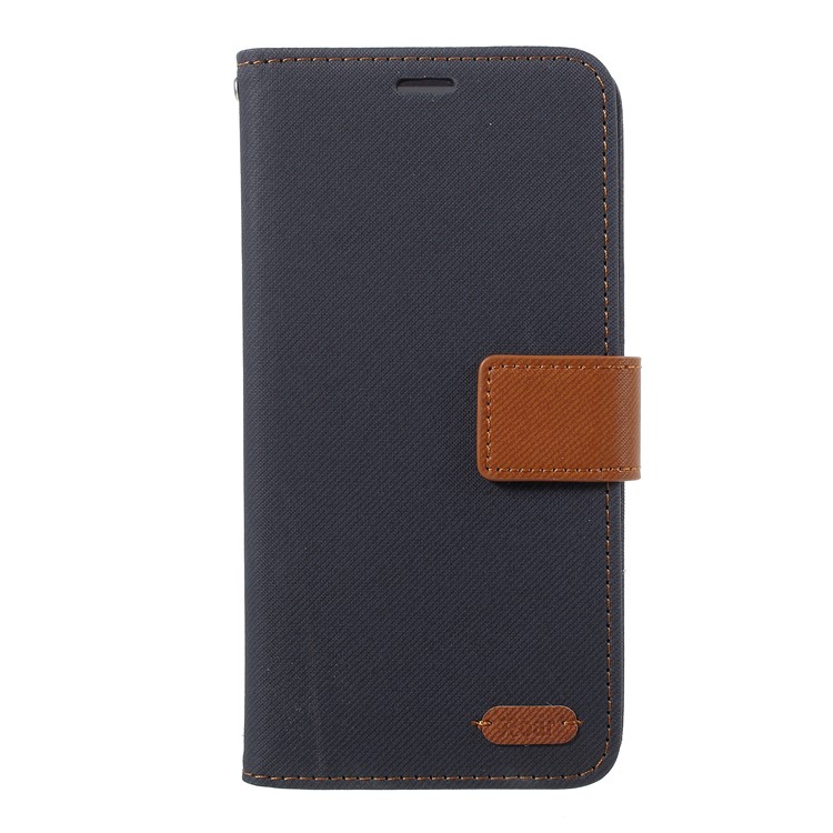 ROAR KOREA Twill Leather Wallet Stand Case for Asus Zenfone 5 ZE620KL - Black-2