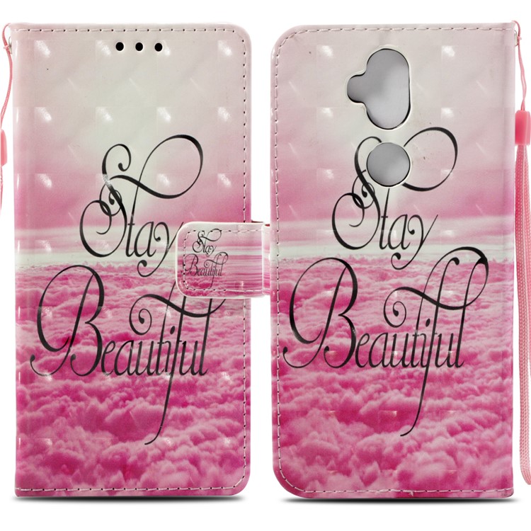 Patterned Light Spot Decor Stand Leather Wallet Protective Case for Asus Zenfone 5 Lite ZC600KL - Stay Beautiful-3