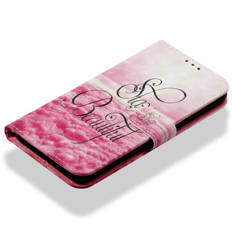 Patterned Light Spot Decor Stand Leather Wallet Protective Case for Asus Zenfone 5 Lite ZC600KL - Stay Beautiful-8