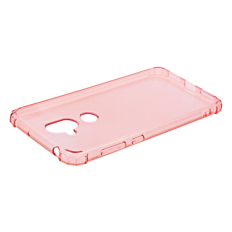 Shockproof TPU Shell Case for Asus Zenfone 5 Lite ZC600KL - Pink-4