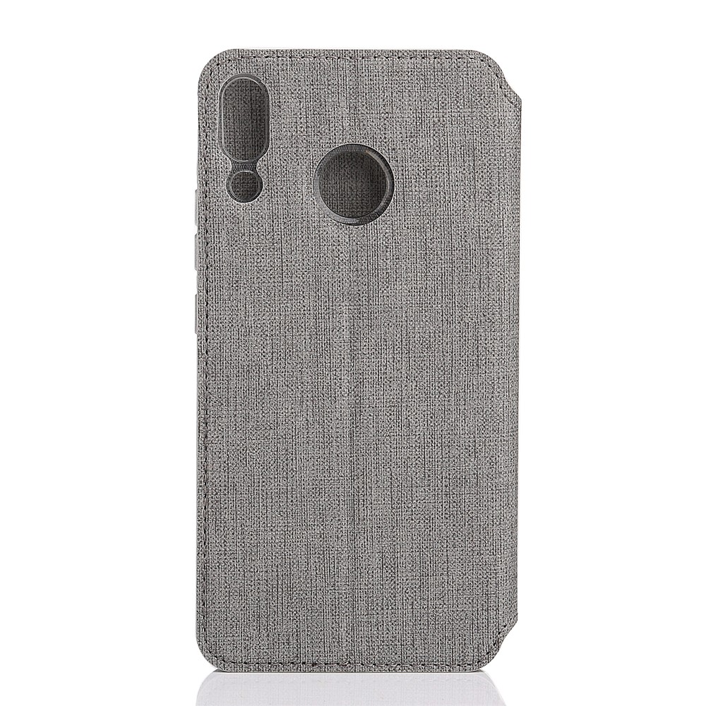 VILI DMX Cross Texture Card Slot Leather Stand Cover for Asus Zenfone 5Z ZS620KL/5 ZE620KL - Grey-6