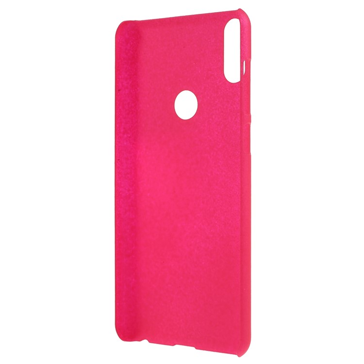 Rubberized Hard Plastic Case for Asus ZenFone Max Pro M1 (ZB601KL) - Rose-3