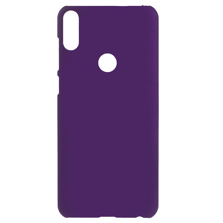 Rubberized Plastic Back Case for Asus ZenFone Max Pro M1 (ZB601KL) - Purple-1