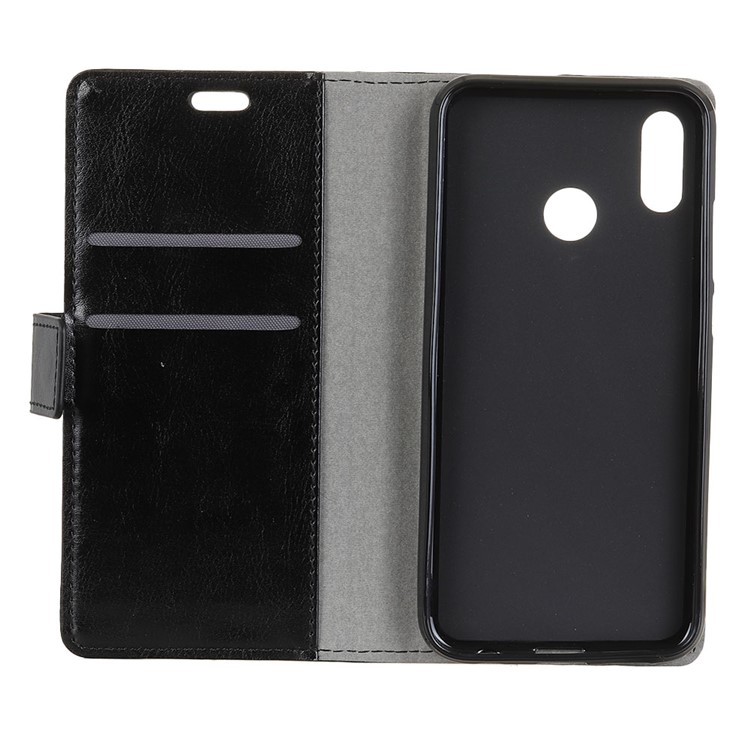 Pattern Printing Leather Wallet Mobile Case with Stand for Asus Zenfone Max Pro (M1) ZB601KL / ZB602KL - Fierce Wolf-3