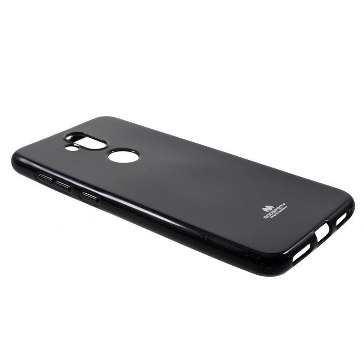 MERCURY GOOSPERY Flash Powder TPU Phone Cover for Asus Zenfone 5 Lite ZC600KL - Black-3