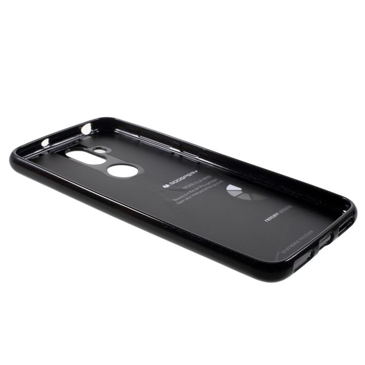 MERCURY GOOSPERY Flash Powder TPU Phone Cover for Asus Zenfone 5 Lite ZC600KL - Black-4