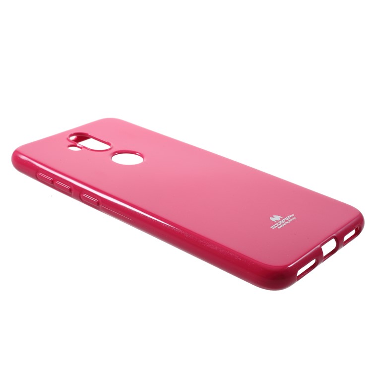 MERCURY GOOSPERY Flash Powder TPU Phone Casing Cover for Asus Zenfone 5 Lite ZC600KL - Rose-2