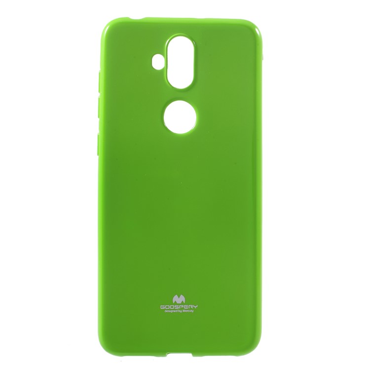 MERCURY GOOSPERY Flash Powder TPU Mobile Case for Asus Zenfone 5 Lite ZC600KL - Green-1