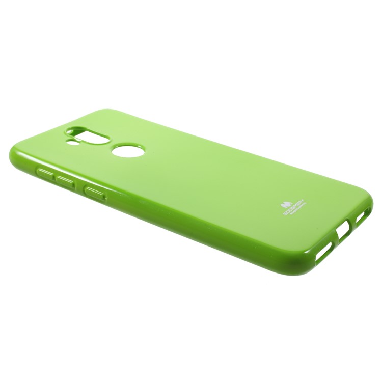 MERCURY GOOSPERY Flash Powder TPU Mobile Case for Asus Zenfone 5 Lite ZC600KL - Green-2