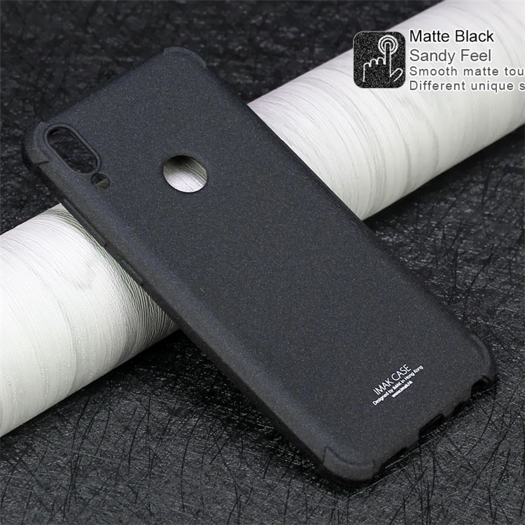 IMAK Skin Feel Airbag Shockproof TPU Case for Asus Zenfone Max Pro (M1) ZB601KL/Max Pro (ZB602KL) - Metal Black-4