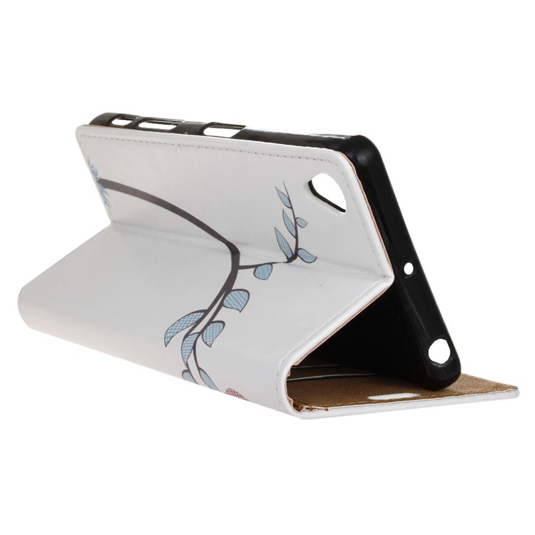 Patterned PU Leather Folio Wallet Stand Folio Accessory Case for Asus ZenFone Live (L1) ZA550KL - Owls-4
