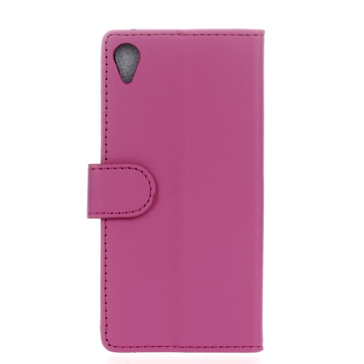 PU Leather Folio Flip Wallet Stand Mobile Phone Casing for Asus ZenFone Live (L1) ZA550KL - Rose-3