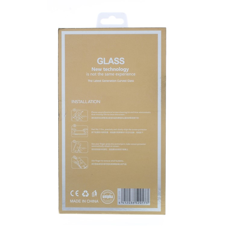50Pcs/Lot Universal Flip Retail Package for Tempered Glass Screen Guard Film, Size: 16.5 x 9cm - Style D-2