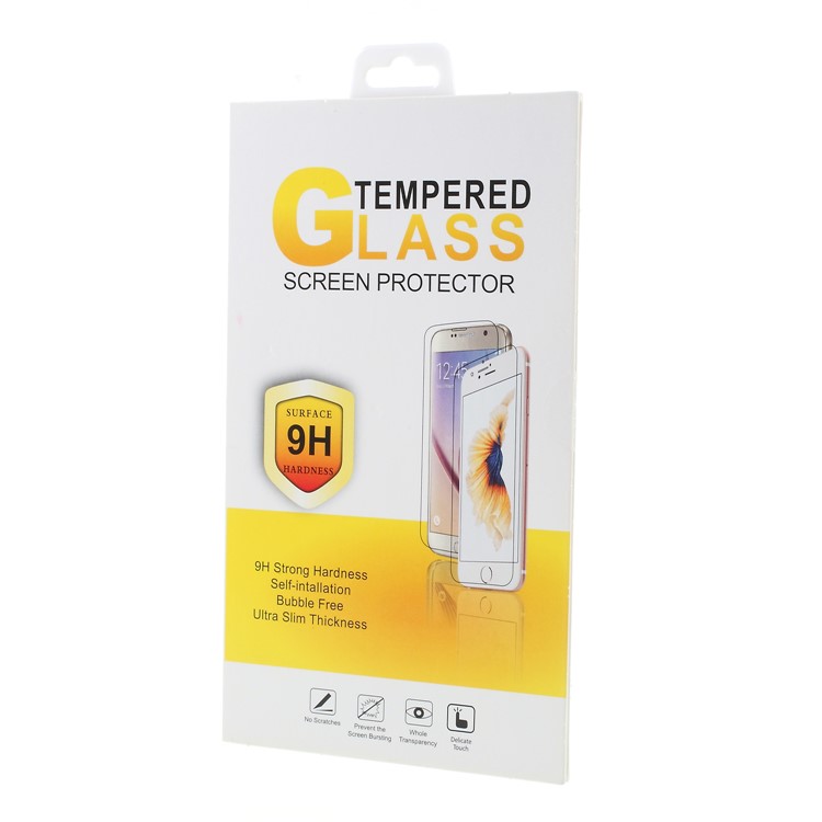 50Pcs/Lot Universal Flip Package for 9H Tempered Glass Screen Protection Film, Size: 16.5 x 9cm - Yellow-2