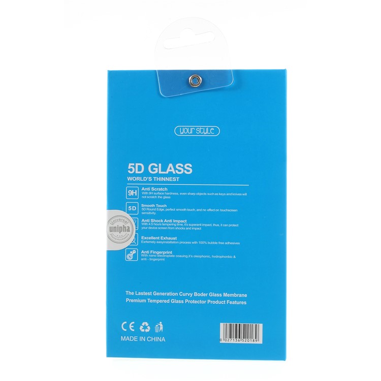 50Pcs/Lot Universal Protective Package for 5D Tempered Glass Screen Protective Film, Size: 16 x 8.5cm - Blue-3