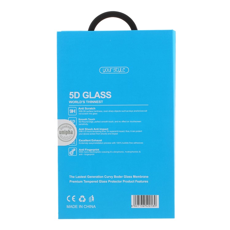 50Pcs/Lot Book Style Protective Package Cases for Tempered Glass Screen Protector, Size: 16.5 x 8.7cm - Blue-2