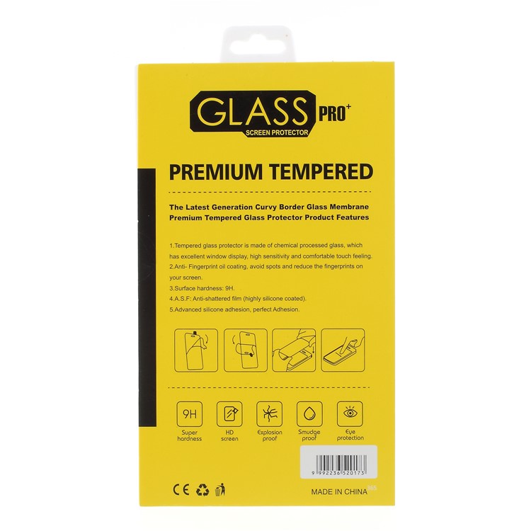 50Pcs/Lot Universa Packing Box for Tempered Glass Screen Protector Film, Size: 16.5 x 9cm - Yellow-2