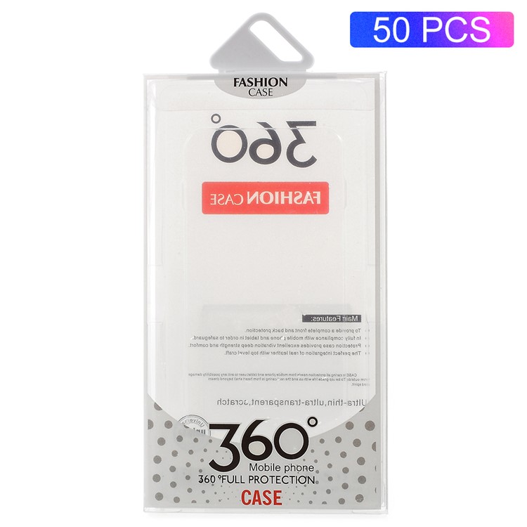 50PCS/Lot Plastic Packaging Box for iPhone 8/7/6s/6 Case-1