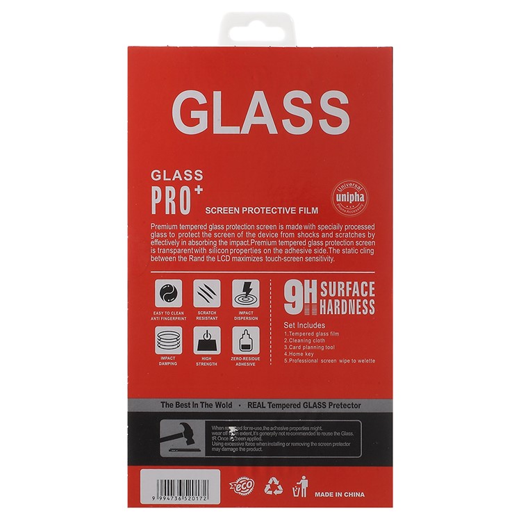 50Pcs/Lot Universal Flip Package Boxes for 9H Tempered Glass Screen Protector, Size: 16.5 x 9cm - Style A-3