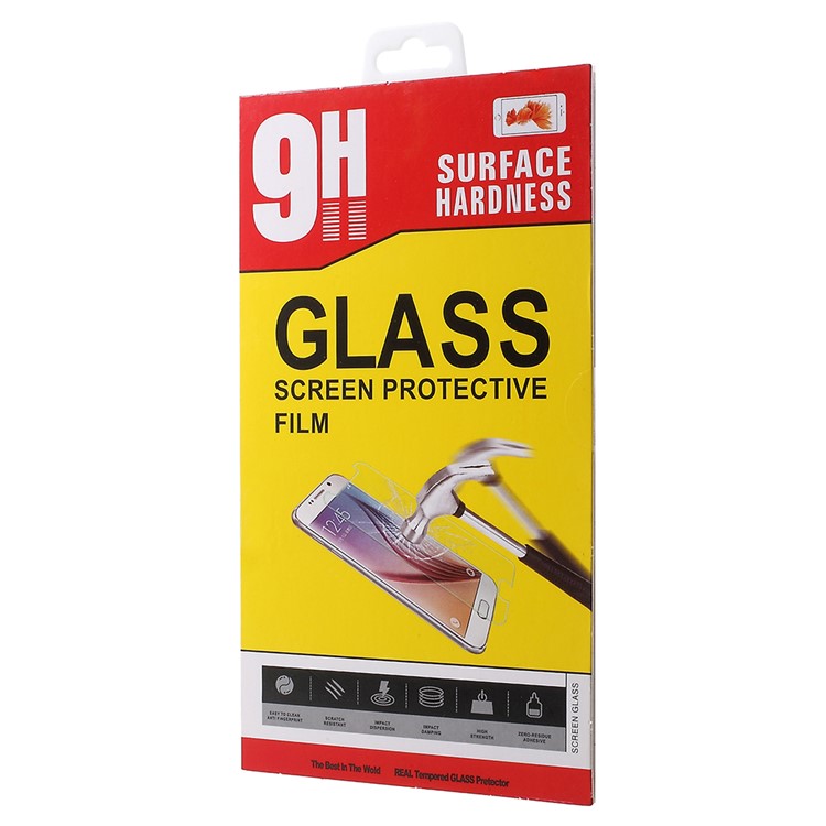50Pcs/Lot Universal Flip Retail Package for 9H Tempered Glass Screen Protector, Size: 16.5 x 9cm - Style C-2