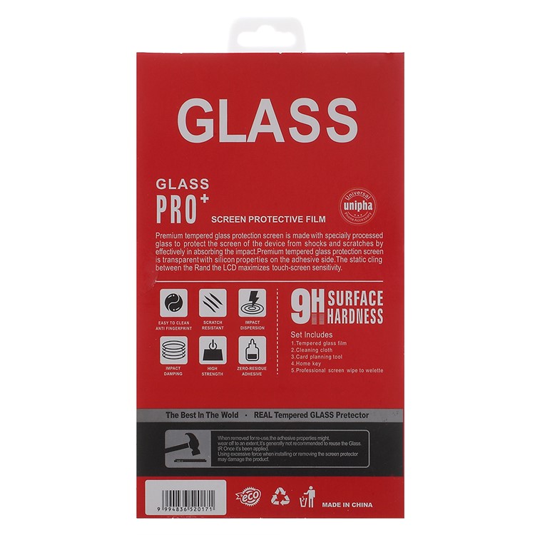 50Pcs/Lot Universal Flip Retail Package for 9H Tempered Glass Screen Protector, Size: 16.5 x 9cm - Style C-3