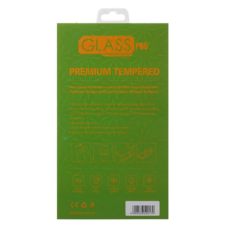 50Pcs/Lot Laser Carving Universal Packaging Box for Tempered Glass Screen Protector, Size: 16.5 x 9cm - Green-3