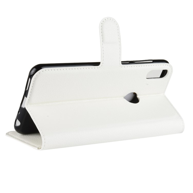 Litchi Skin Wallet Leather Stand Cover for Asus Zenfone Max Pro (M1) ZB601KL - White-5