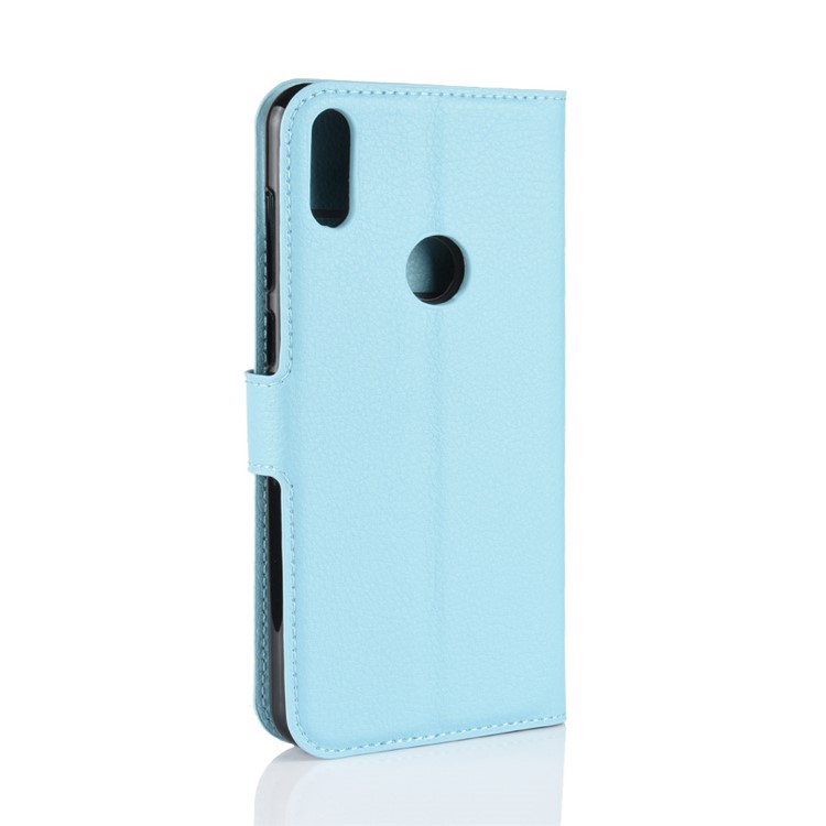 Litchi Skin Leather Wallet Case for Asus Zenfone Max Pro (M1) ZB601KL - Baby Blue-6